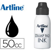 ARTLINE TINTA TAMPON 50ml NEGRO 50 CC-N